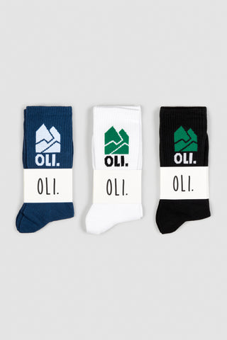 Mountain Sock Mix 3 Pack