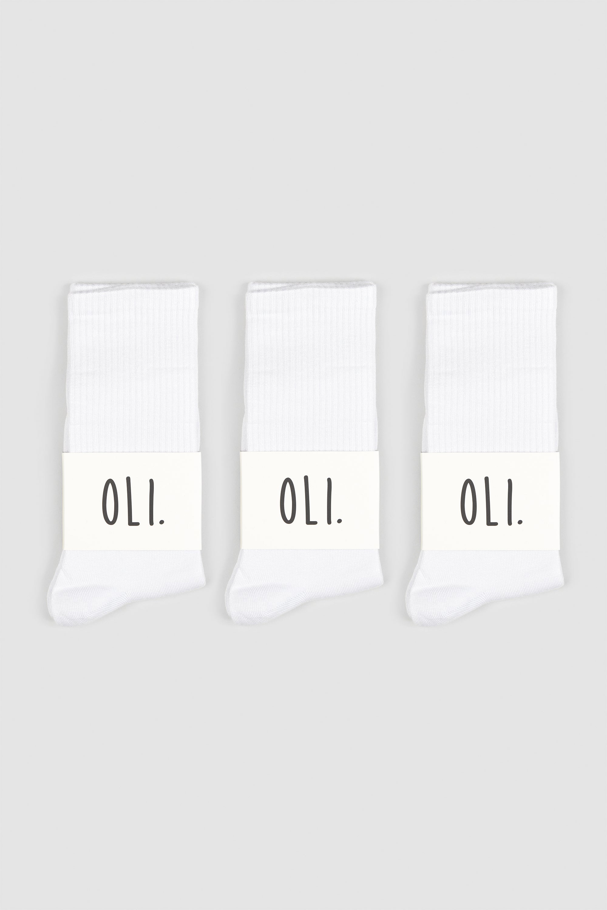 Plain Sock - White