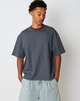 Stripe T - Navy