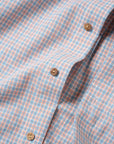 Cotton Check Button Up - Sherbet