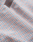 Cotton Check Button Up - Sherbet