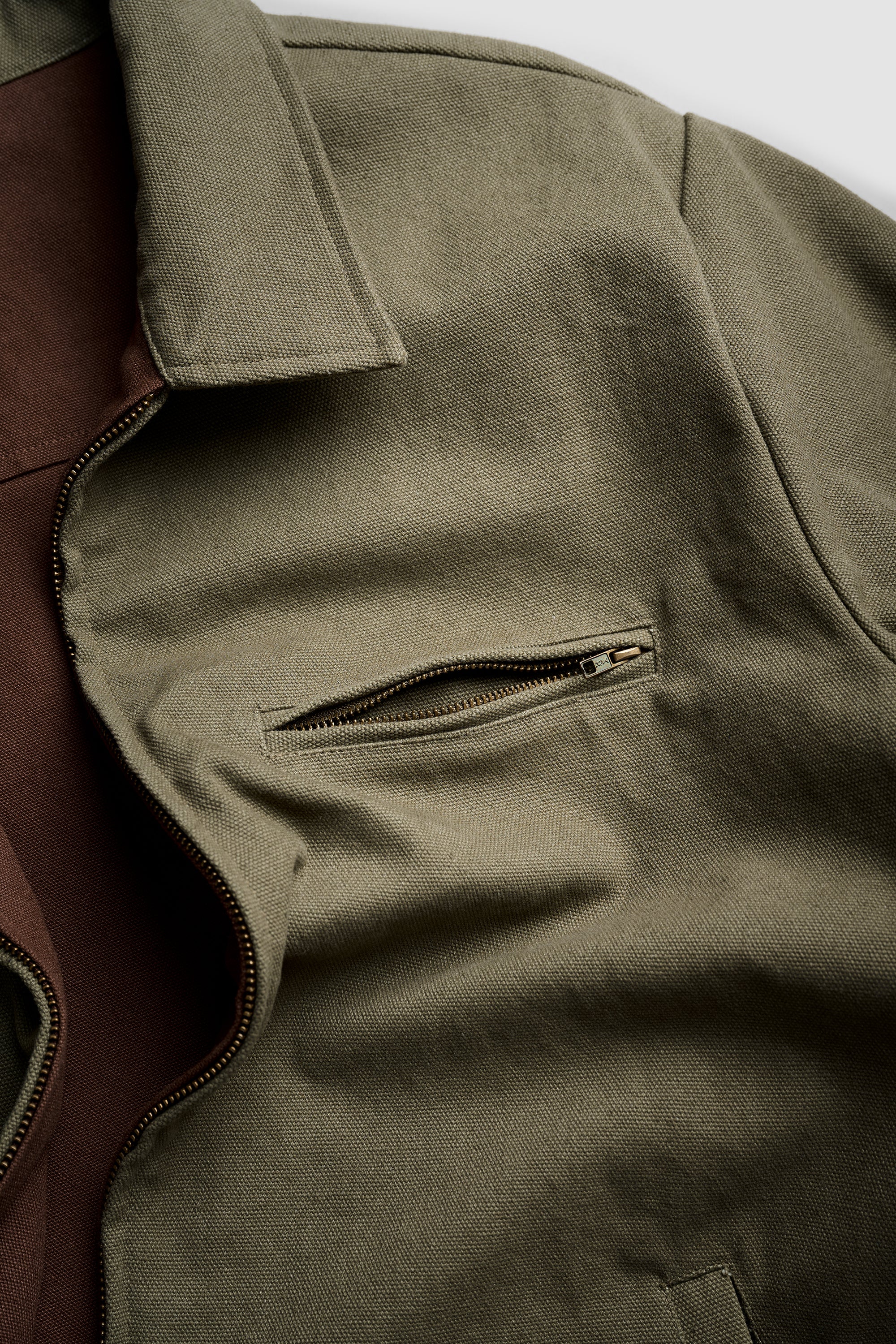 Reversible Kelpie Jacket - Brown/Olive