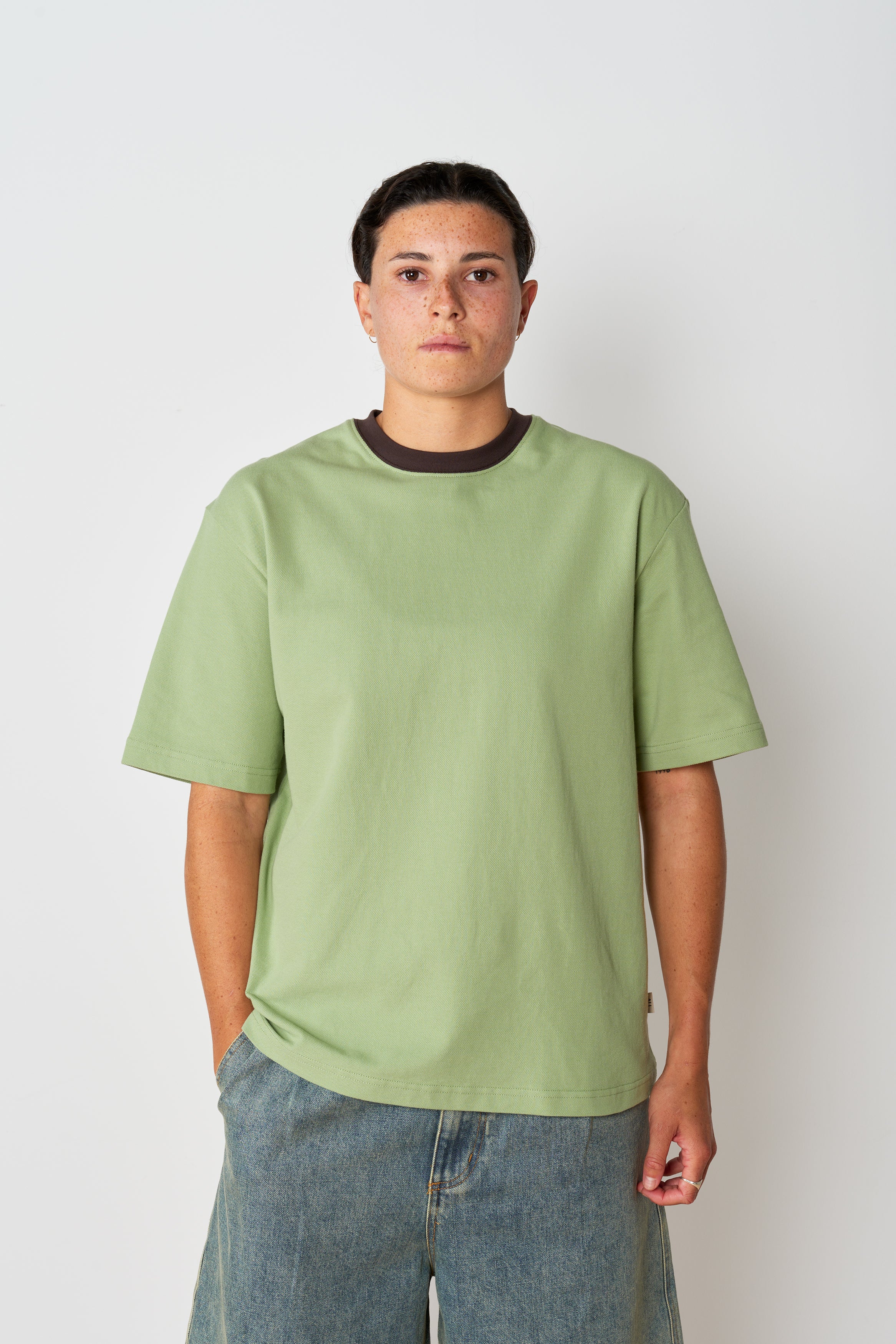 Contrast T - Mint