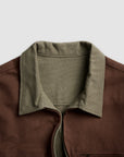 Reversible Kelpie Jacket - Brown/Olive