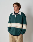Block Rugby Polo - Teal