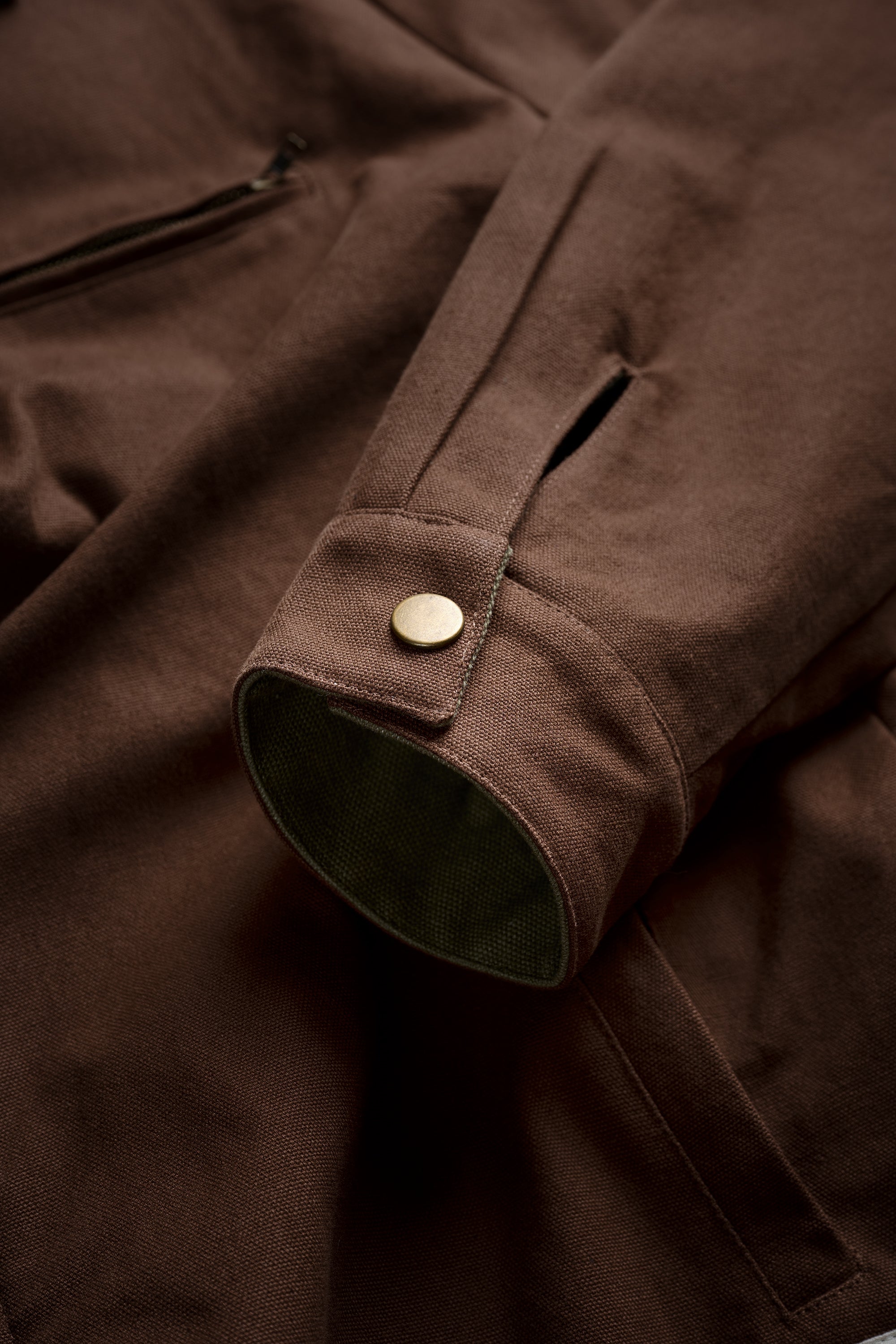 Reversible Kelpie Jacket - Brown/Olive