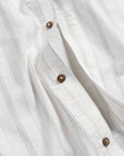 Daisy Button Up - White