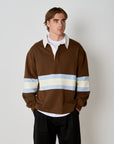 Block Rugby Polo - Choc