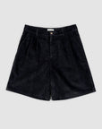 Pleated Short - Black Cord