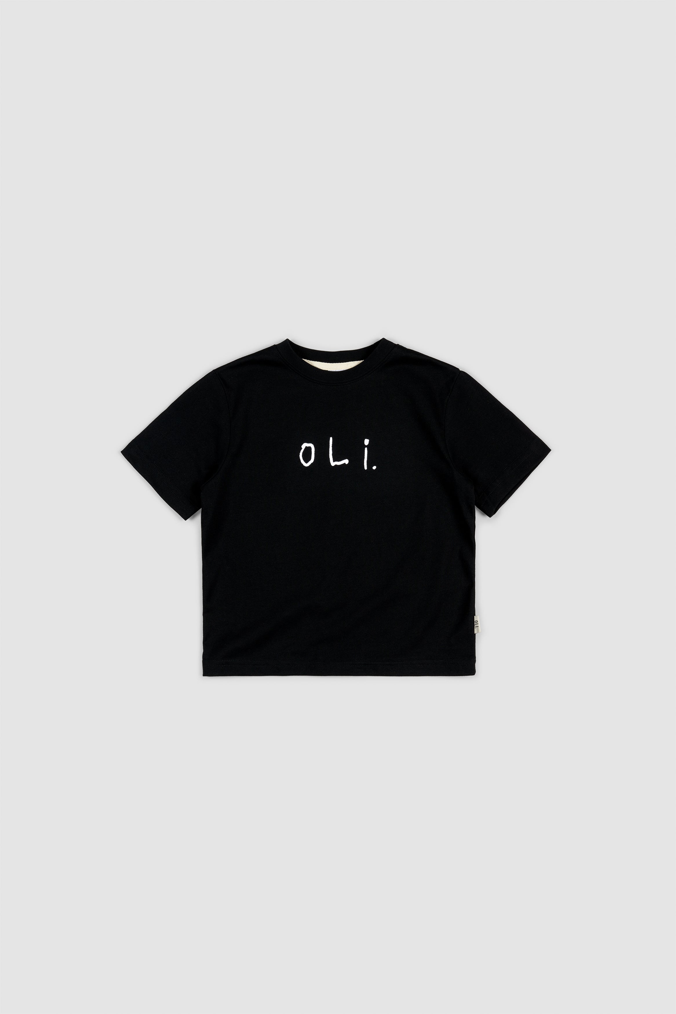 Percy Logo Kids T - Black