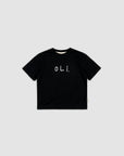 Percy Logo Kids T - Black