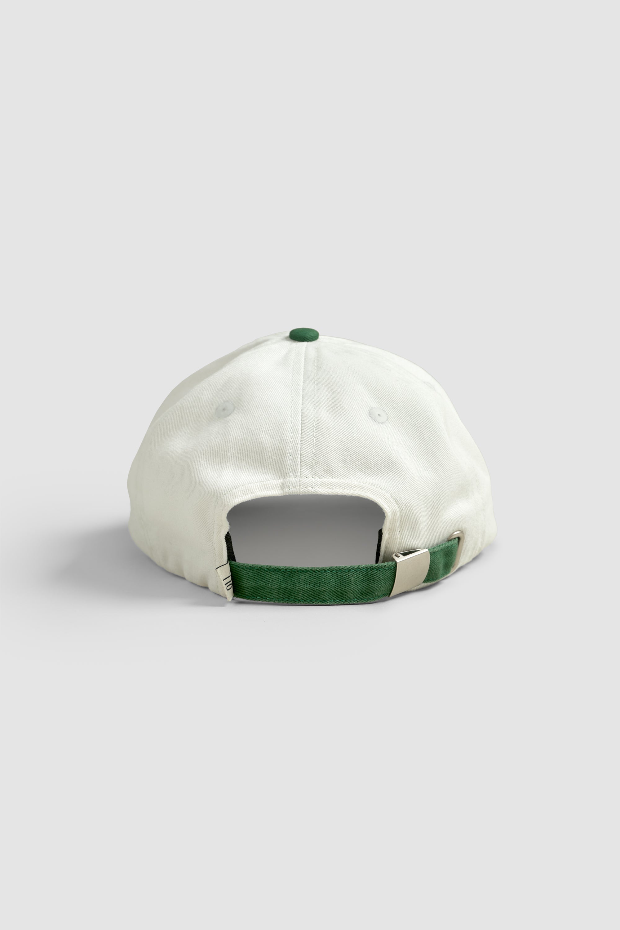 Flower Cap - White &amp; Green