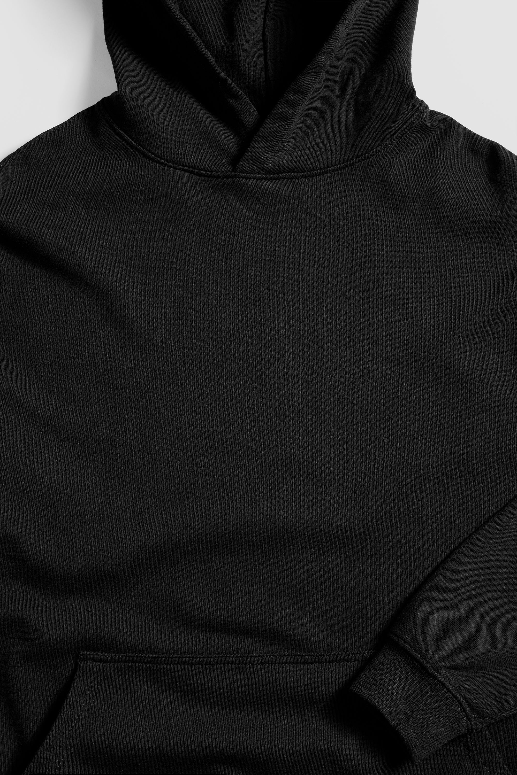 Premium Blank Hood - Black
