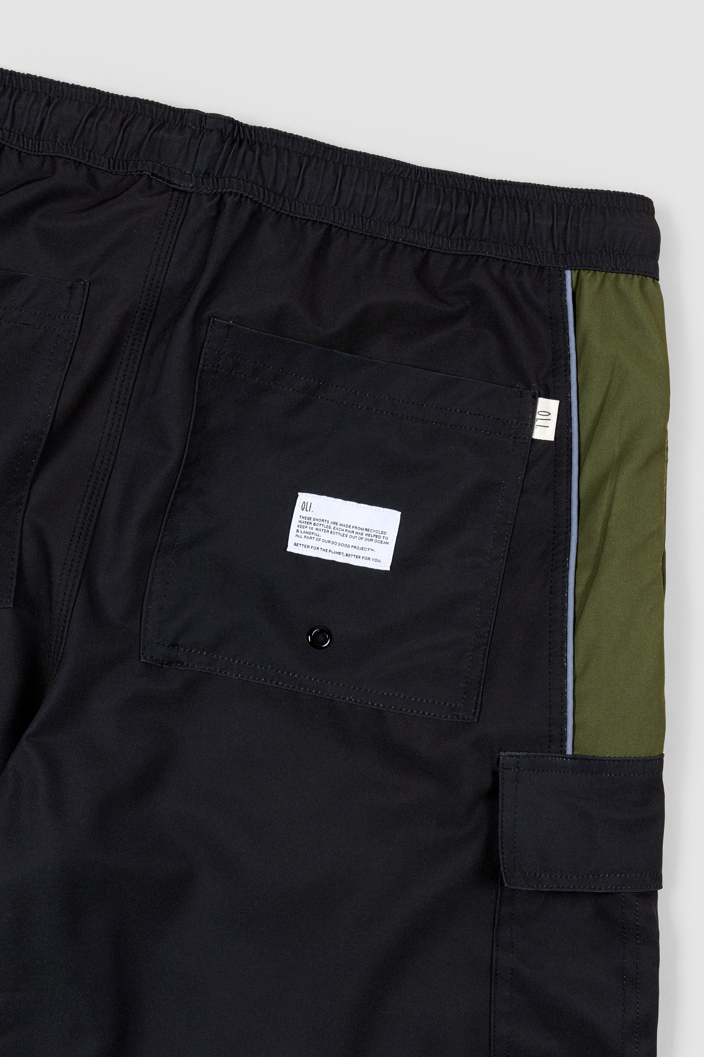 Recycled Board Shorts - Black