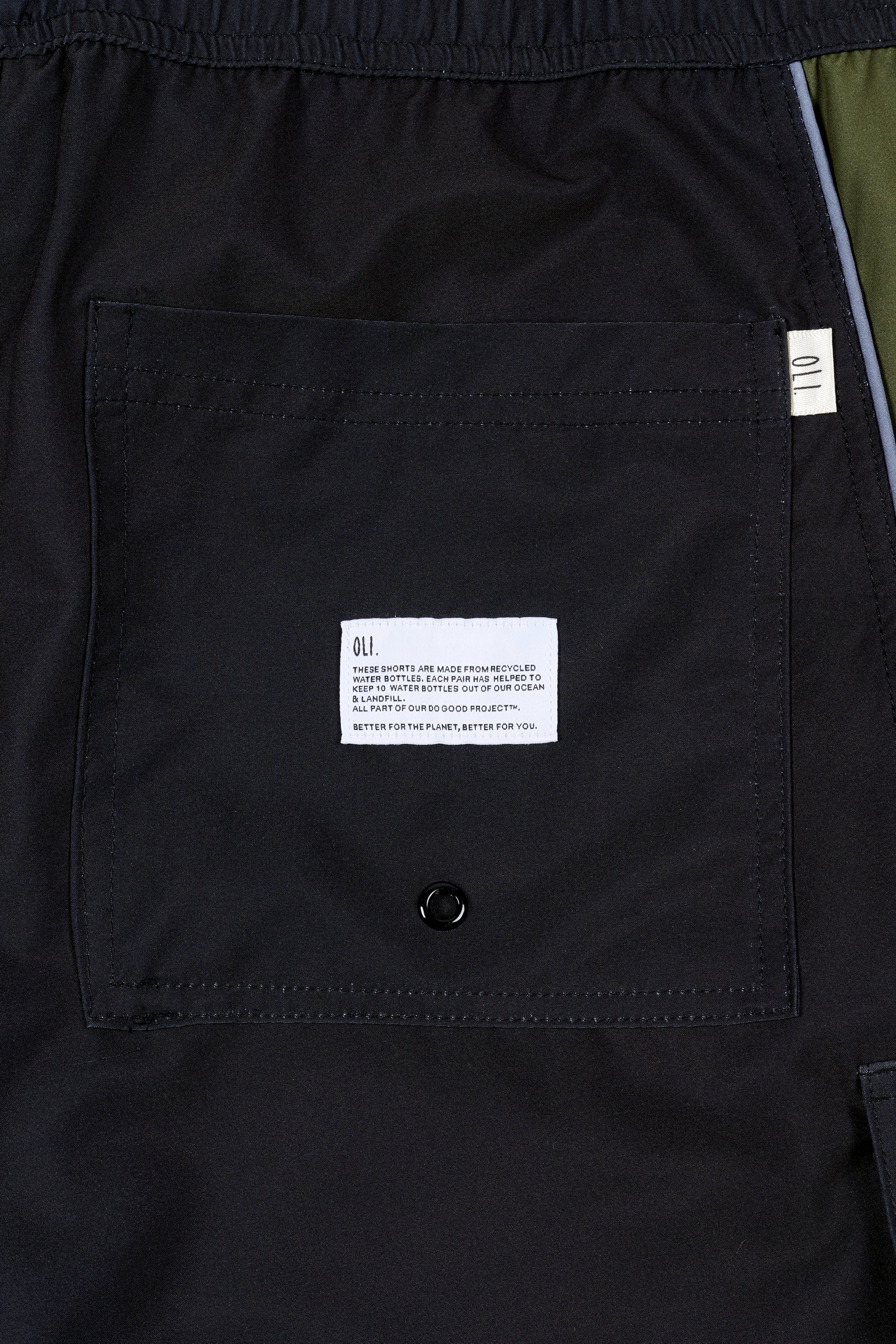 Recycled Board Shorts - Black