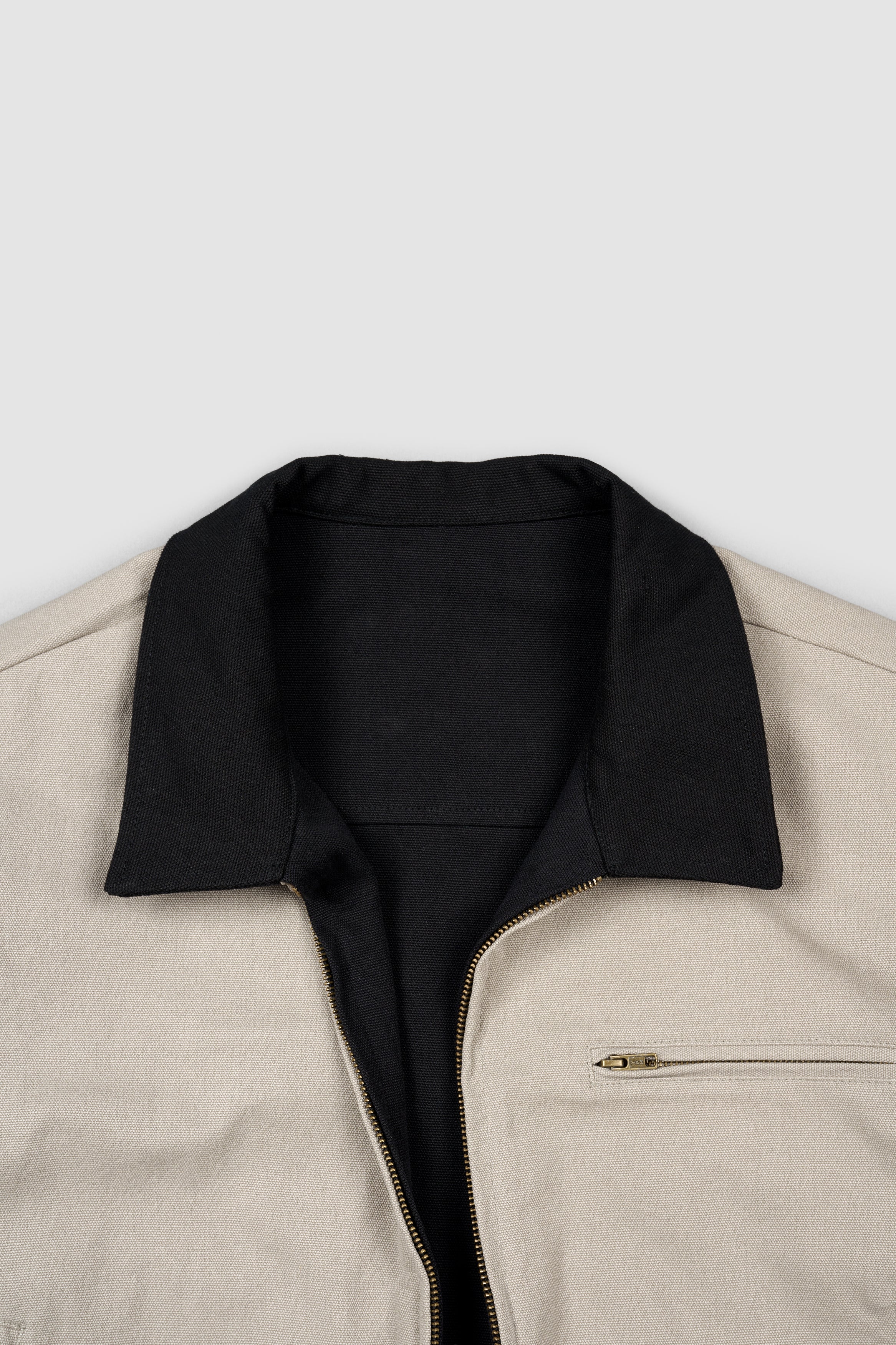 Cropped Reversible Kelpie Jacket - Black/Stone