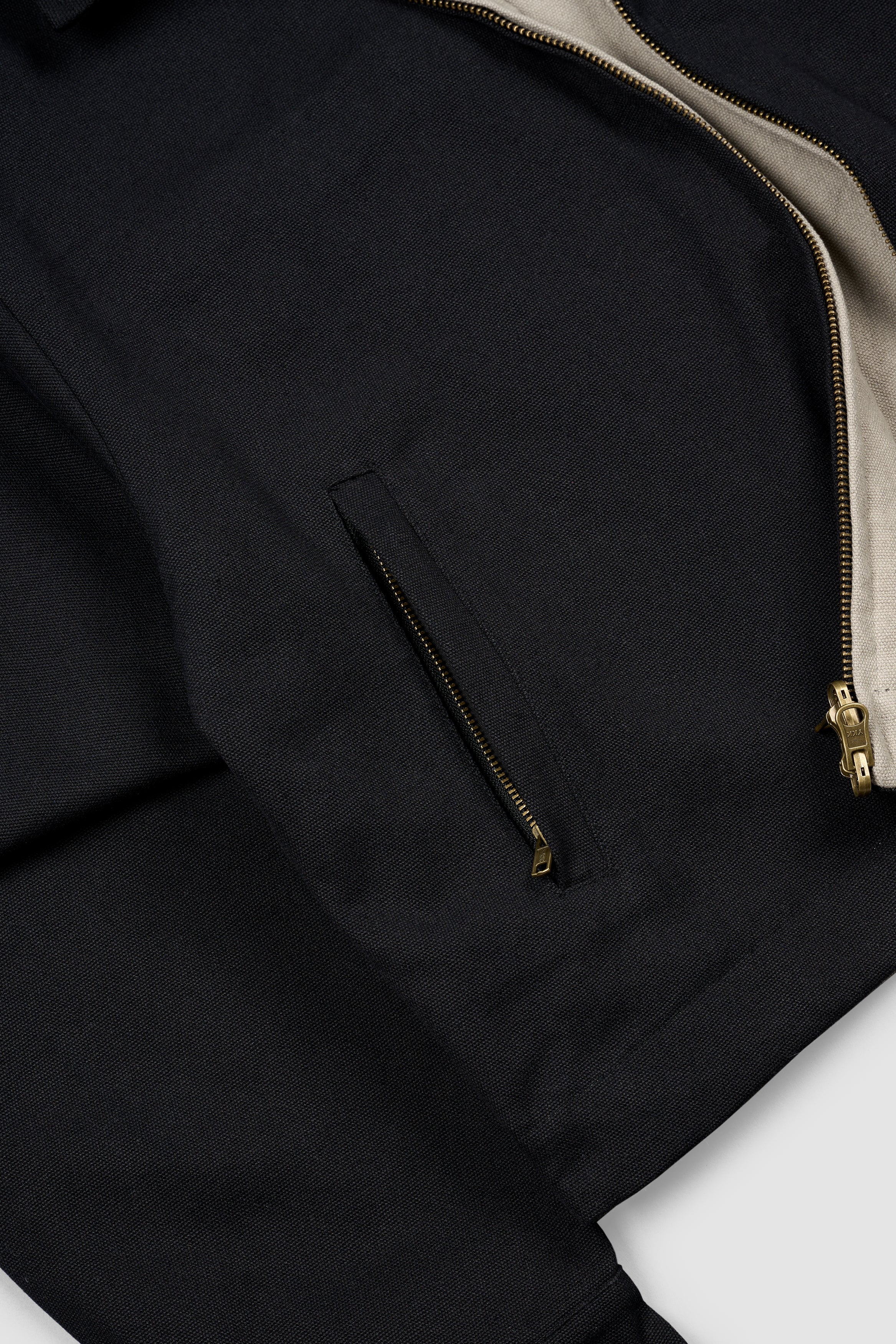 Cropped Reversible Kelpie Jacket - Black/Stone