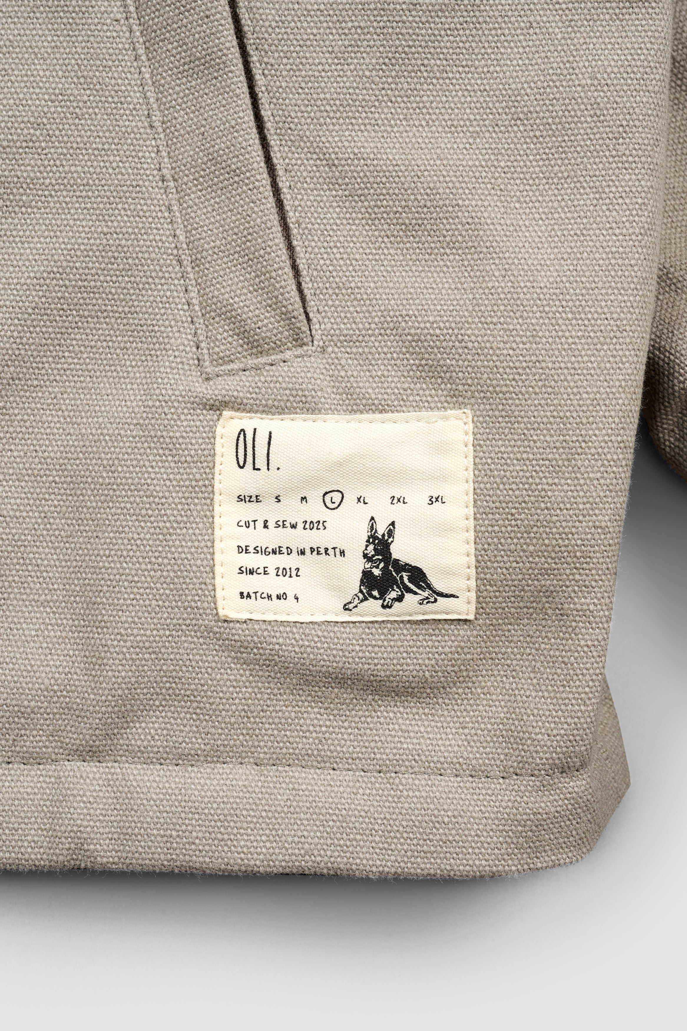 Reversible Kelpie Jacket - Black/Stone