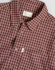 Picnic Button Up - Deep Red