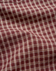 Picnic Button Up - Deep Red