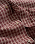 Picnic Button Up - Deep Red