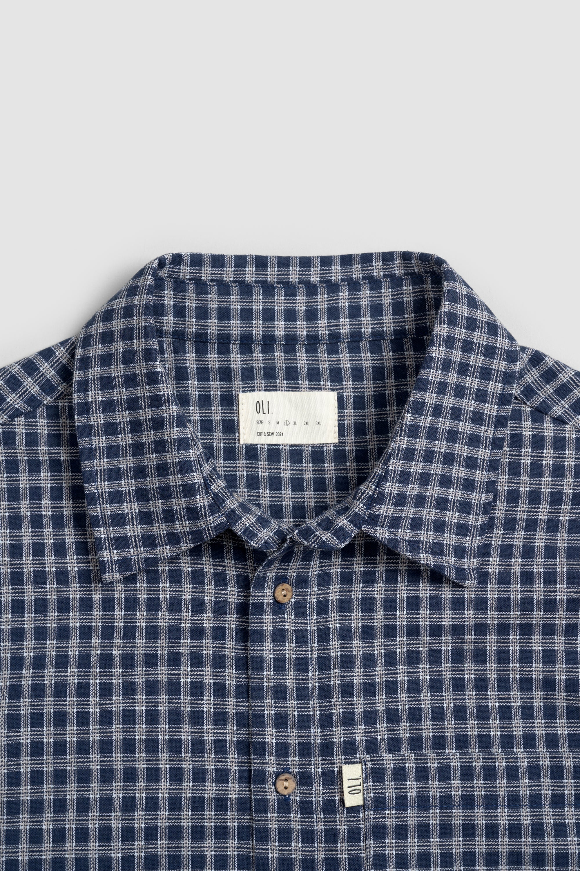 Picnic Button Up - Navy