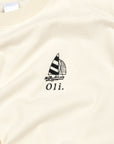 Set Sail Back Print T - Butter