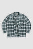 Flannel Overshirt - Teal