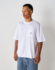 Heavyweight Pocket T - White