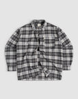 Flannel Overshirt - Coal