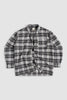 Flannel Overshirt - Coal