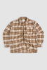 Flannel Overshirt - Wheat