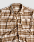 Flannel Overshirt - Wheat