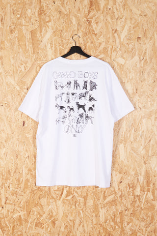 PRE LOVED | Good Boys Only T White - XL