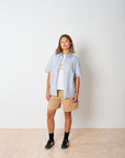 Coast Button Up - Sky