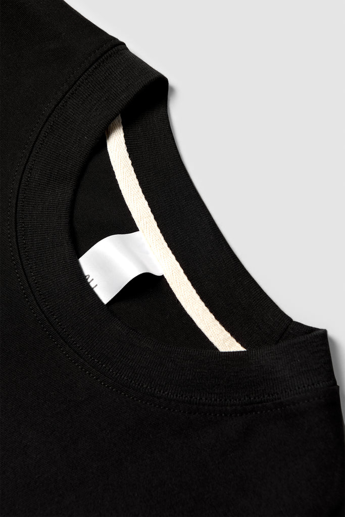 Premium Oli Blank Long Sleeve T - Black
