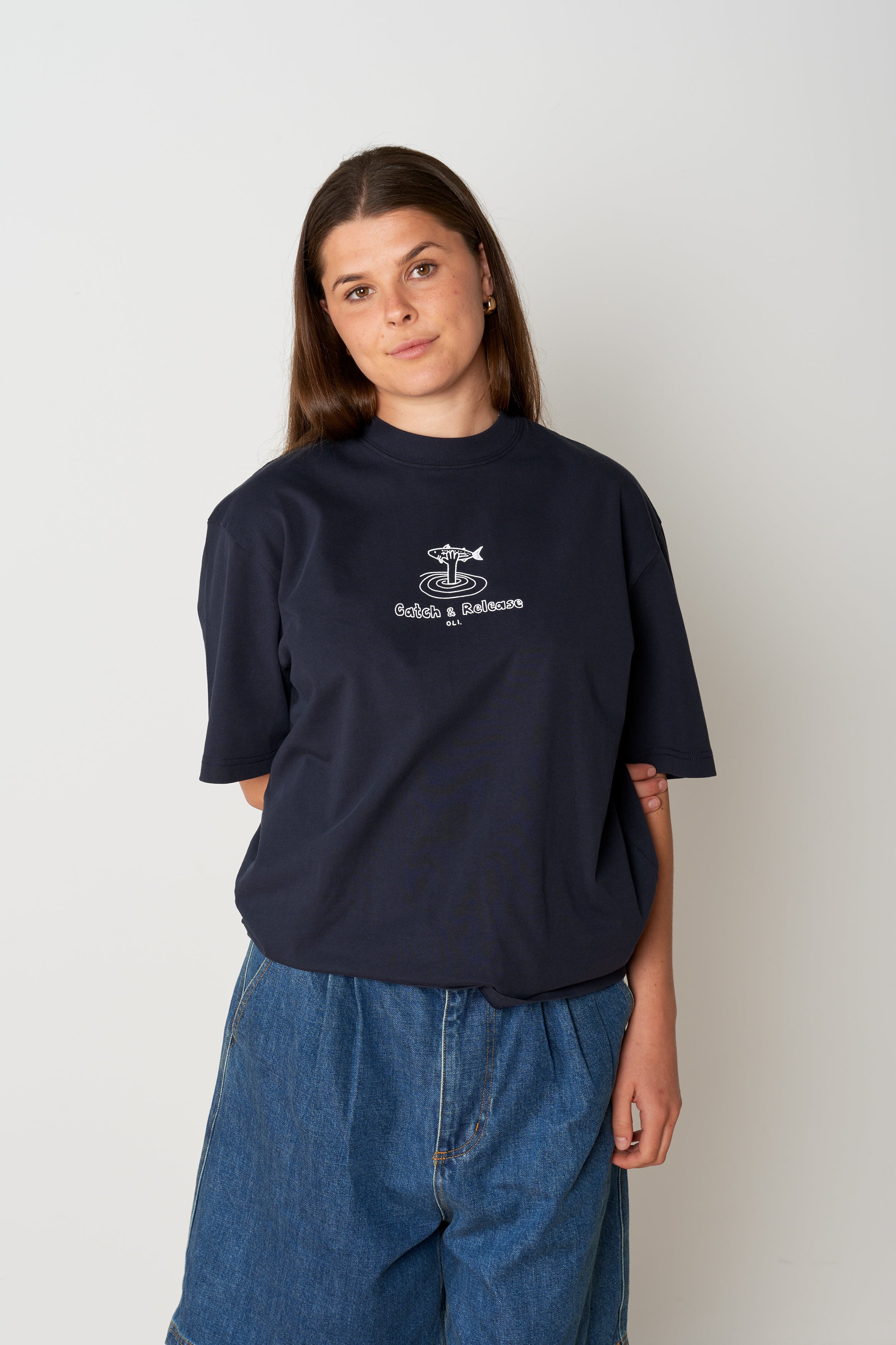 Catch &amp; Release T - Navy