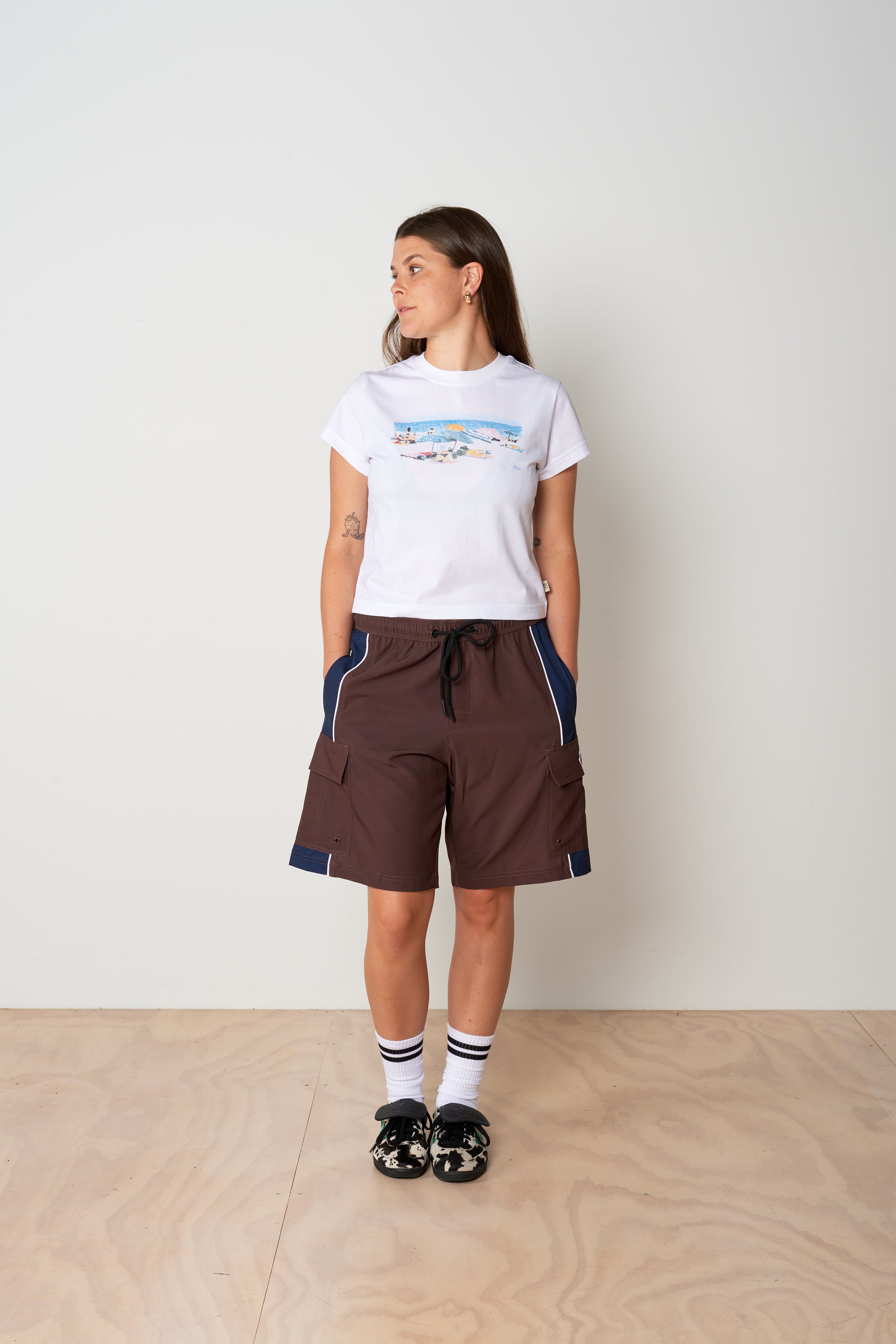 Recycled Board Shorts - Choc