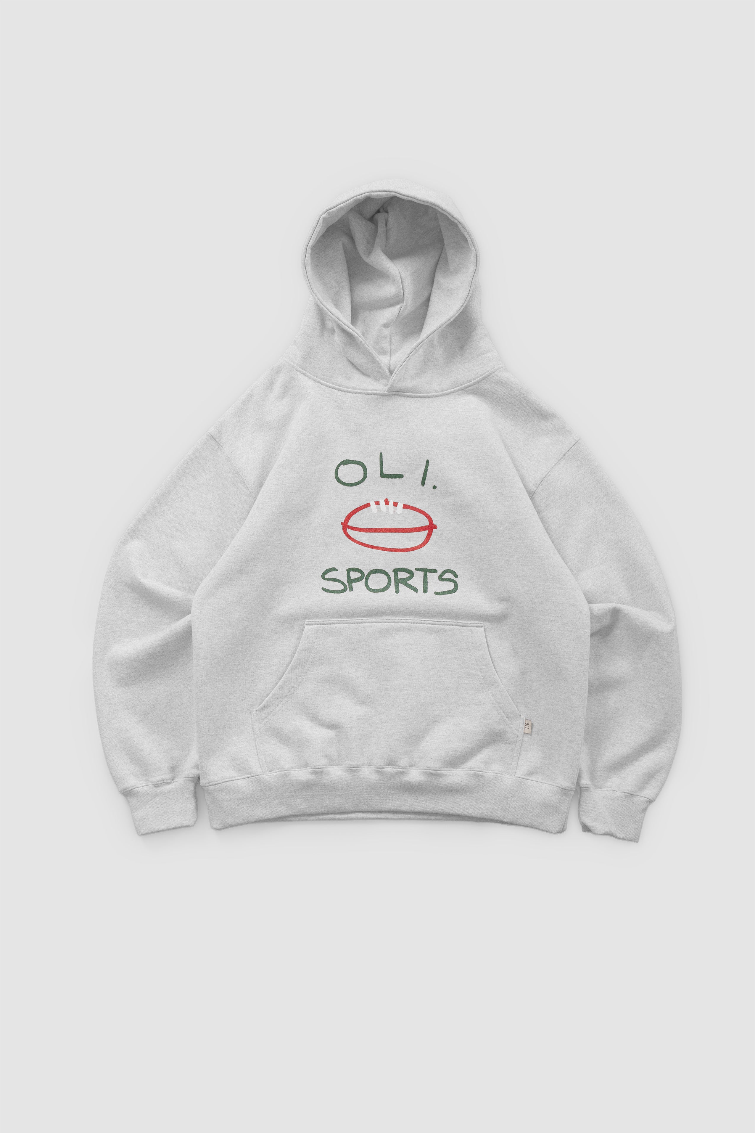 Footy Sports Hood - Snow Marle
