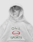 Footy Sports Hood - Snow Marle