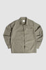 Grid Long Sleeve Button Up - Olive