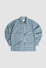 Plaid Long Sleeve Button Up - Teal