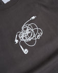 Tangle T - Coal