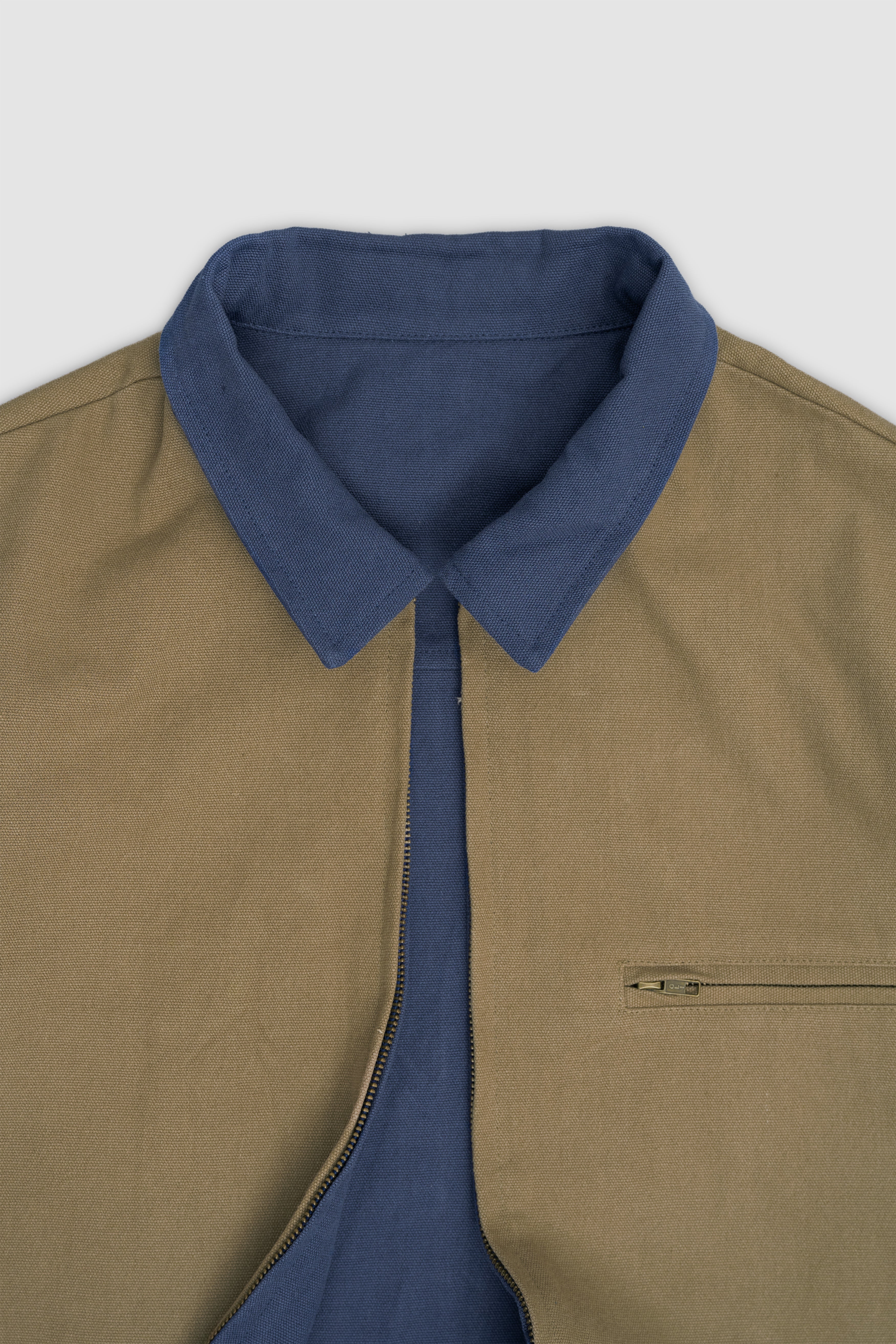 Reversible Kelpie Jacket - Navy/Brown