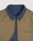 Reversible Kelpie Jacket - Navy/Brown