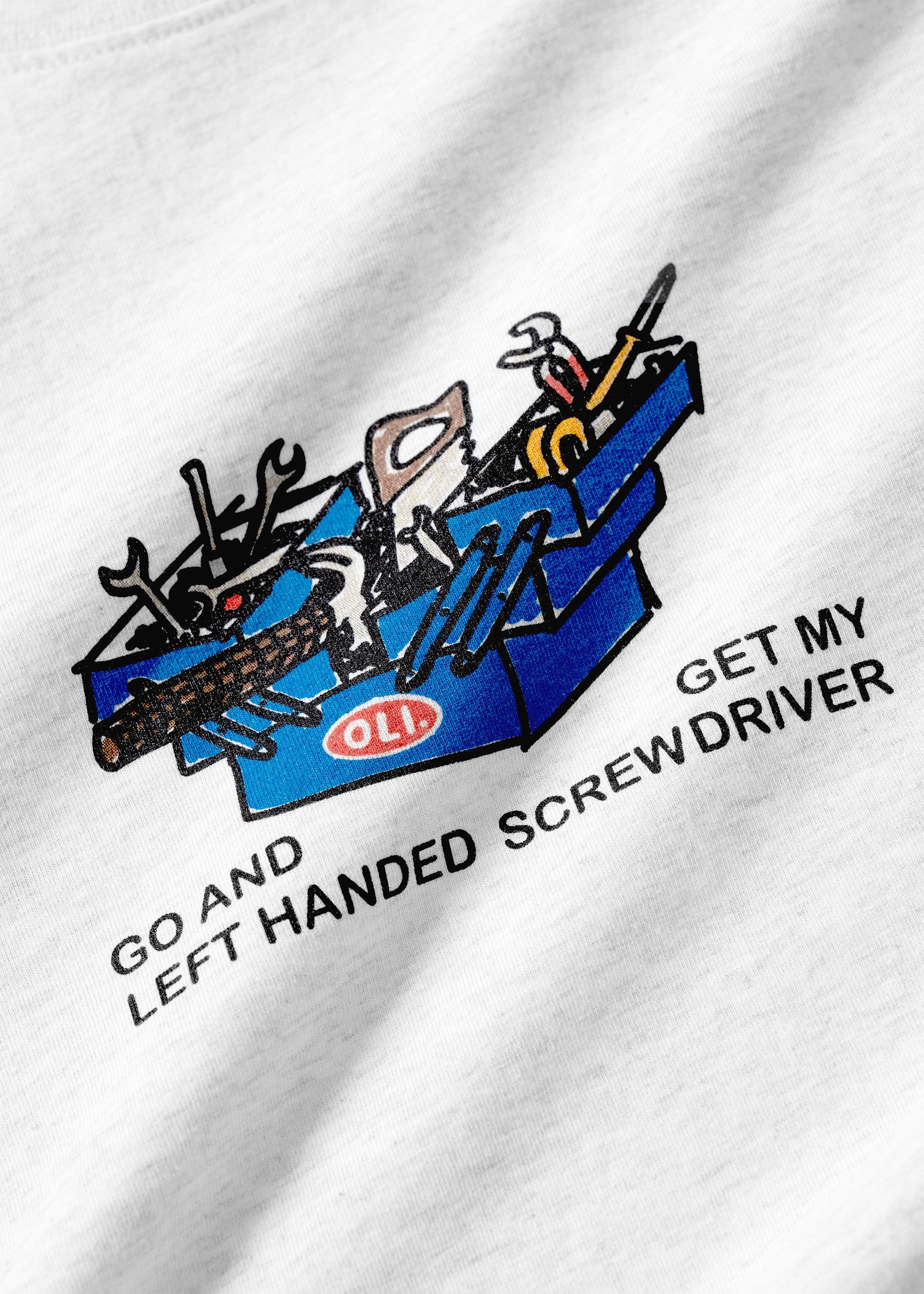 Left Handed Screw Driver T - Snow Marle