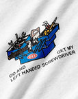 Left Handed Screw Driver T - Snow Marle