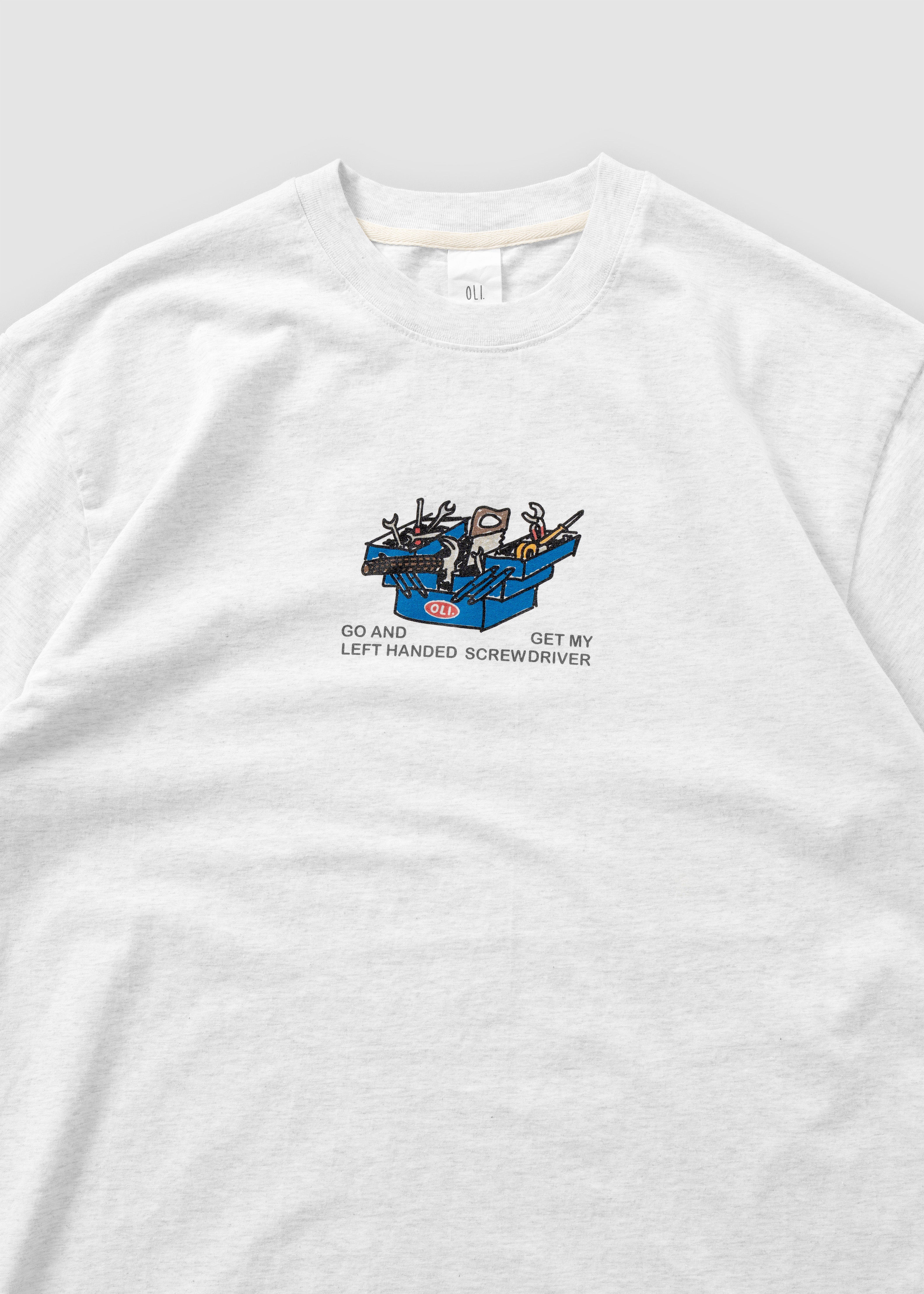 Left Handed Screw Driver T - Snow Marle
