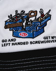 Left Handed Screwdriver Cap - Black