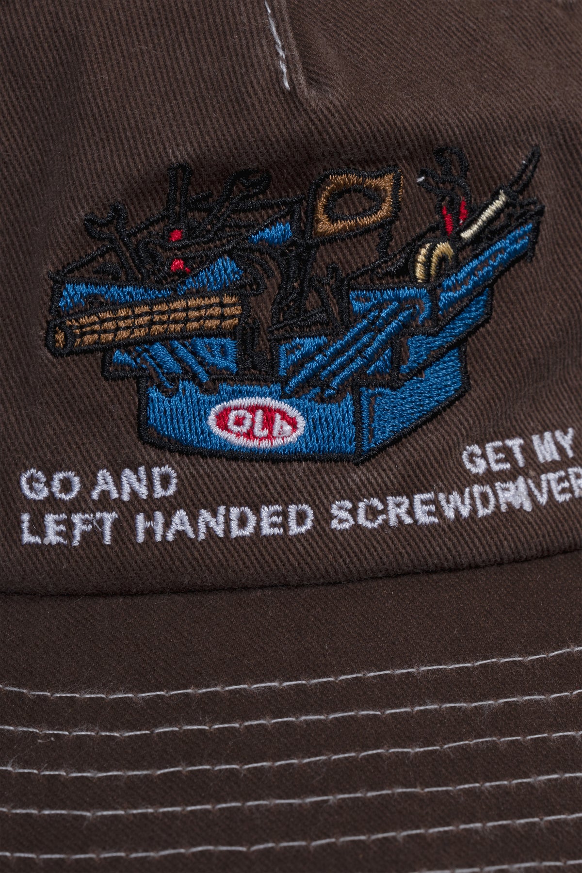 Left Handed Screwdriver Cap - Choc